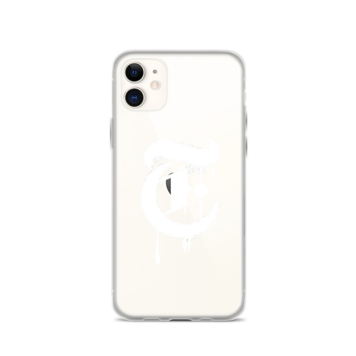 Drippy T Logo Clear Case