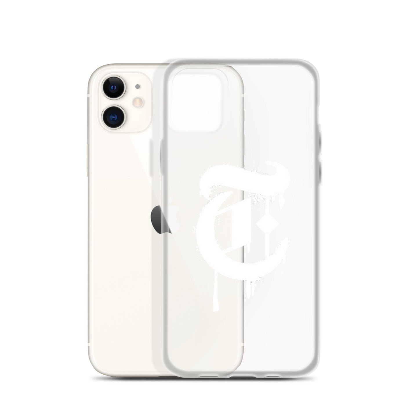 Drippy T Logo Clear Case