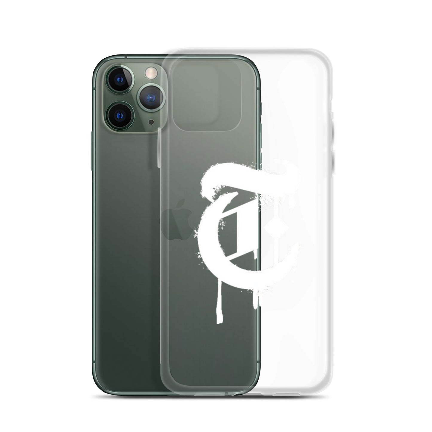 Drippy T Logo Clear Case
