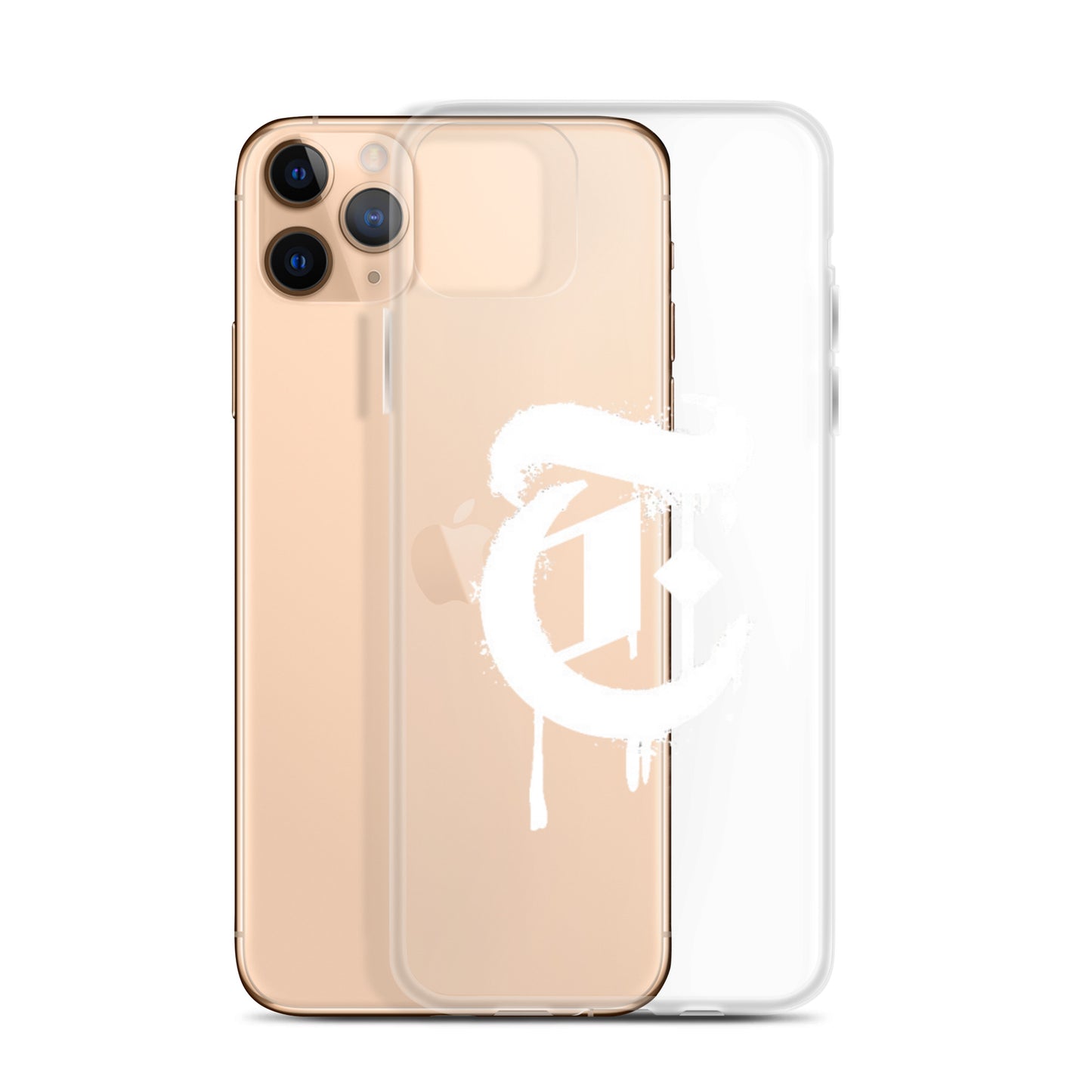 Drippy T Logo Clear Case