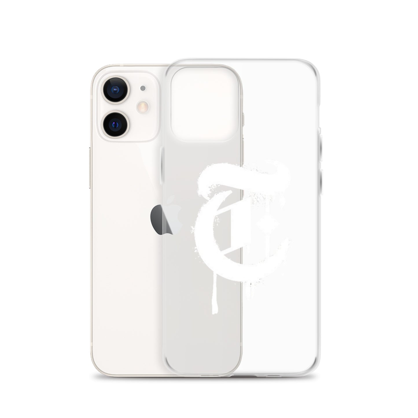 Drippy T Logo Clear Case