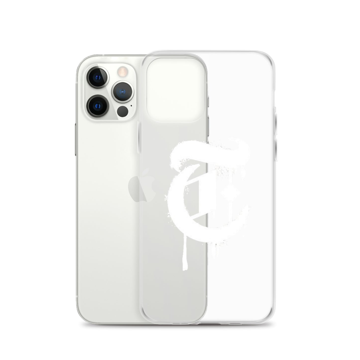 Drippy T Logo Clear Case