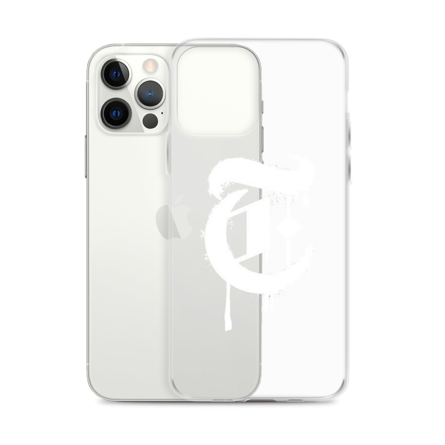 Drippy T Logo Clear Case