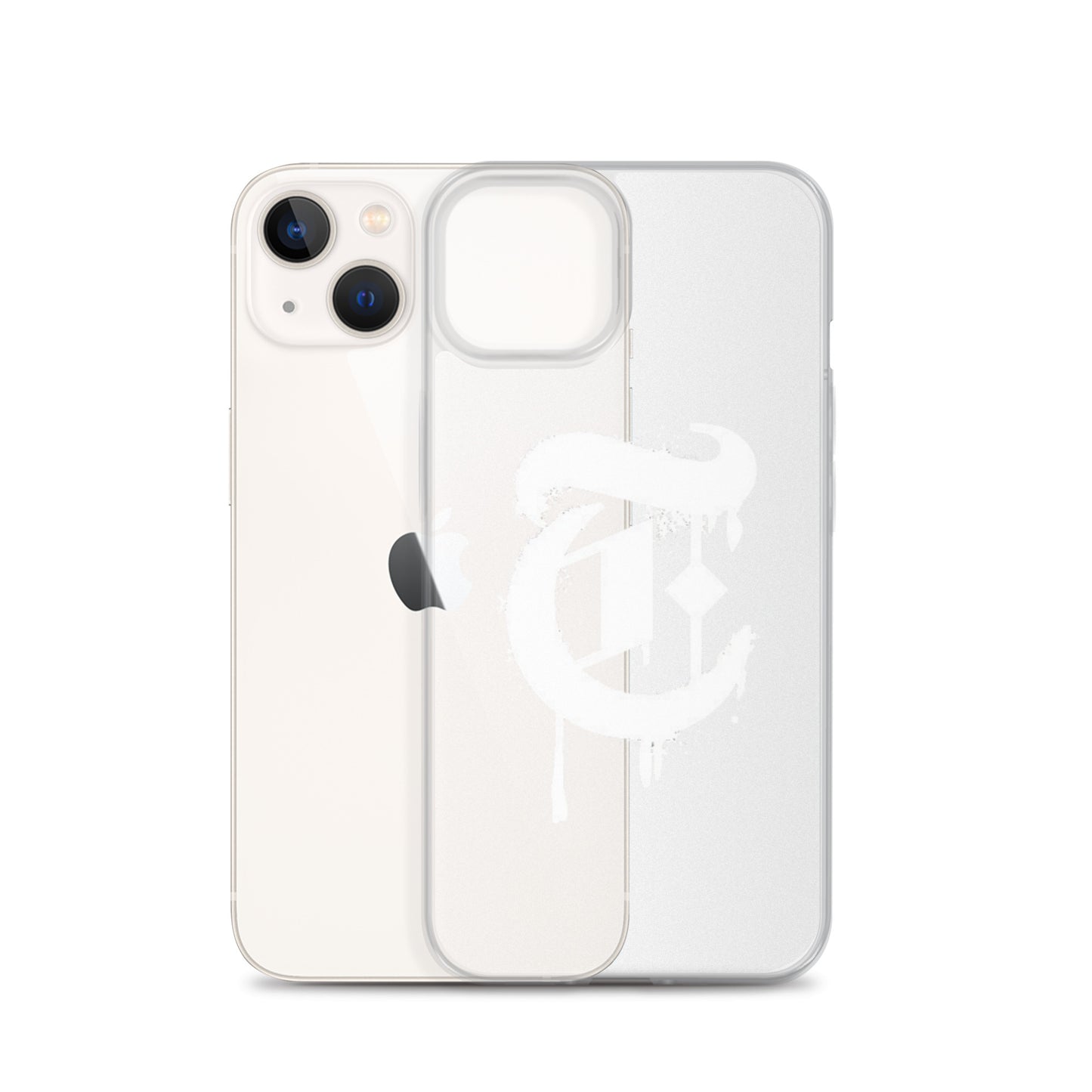 Drippy T Logo Clear Case