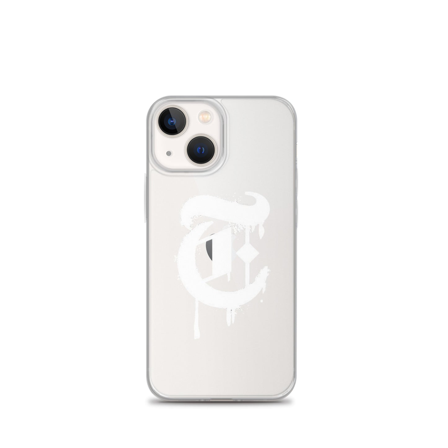 Drippy T Logo Clear Case