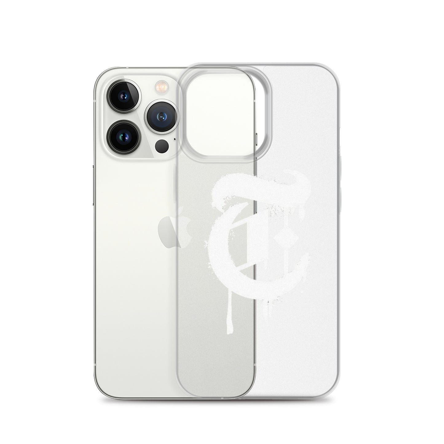 Drippy T Logo Clear Case