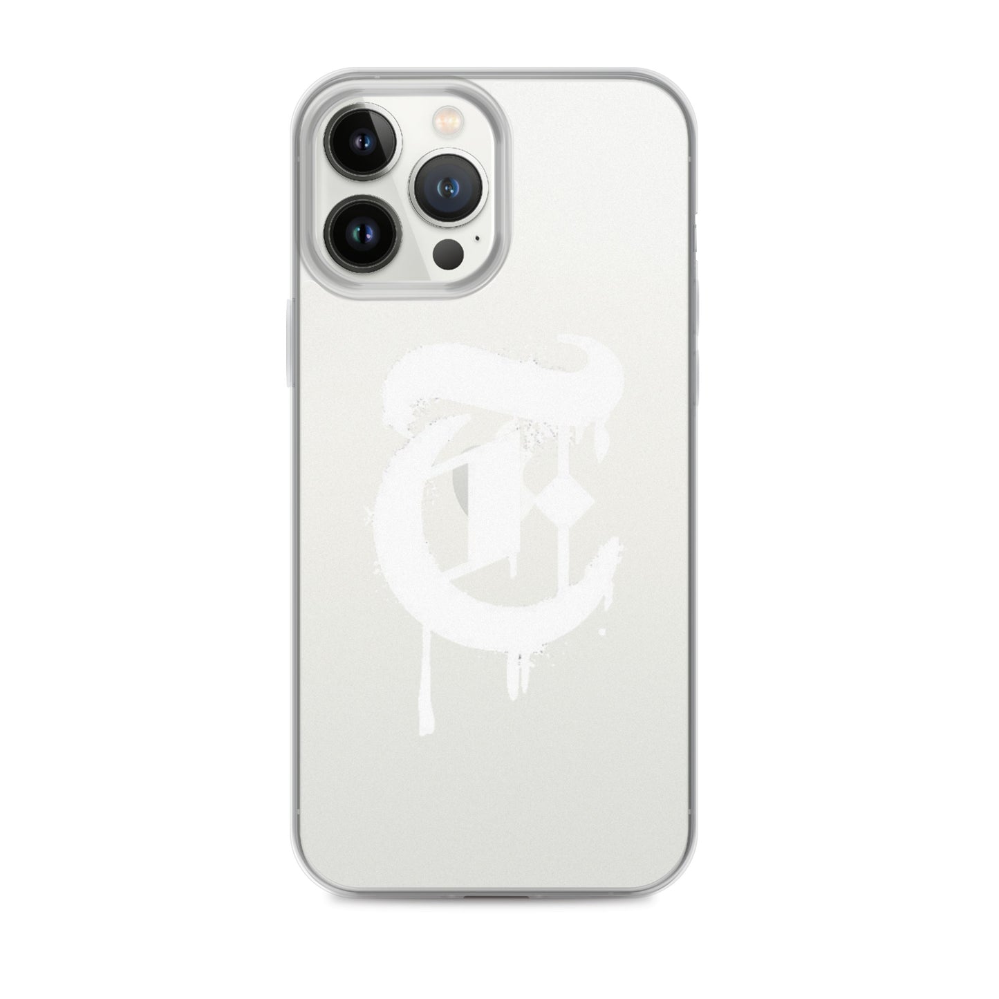 Drippy T Logo Clear Case