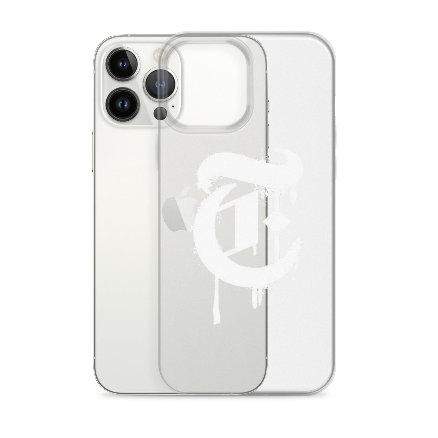 Drippy T Logo Clear Case