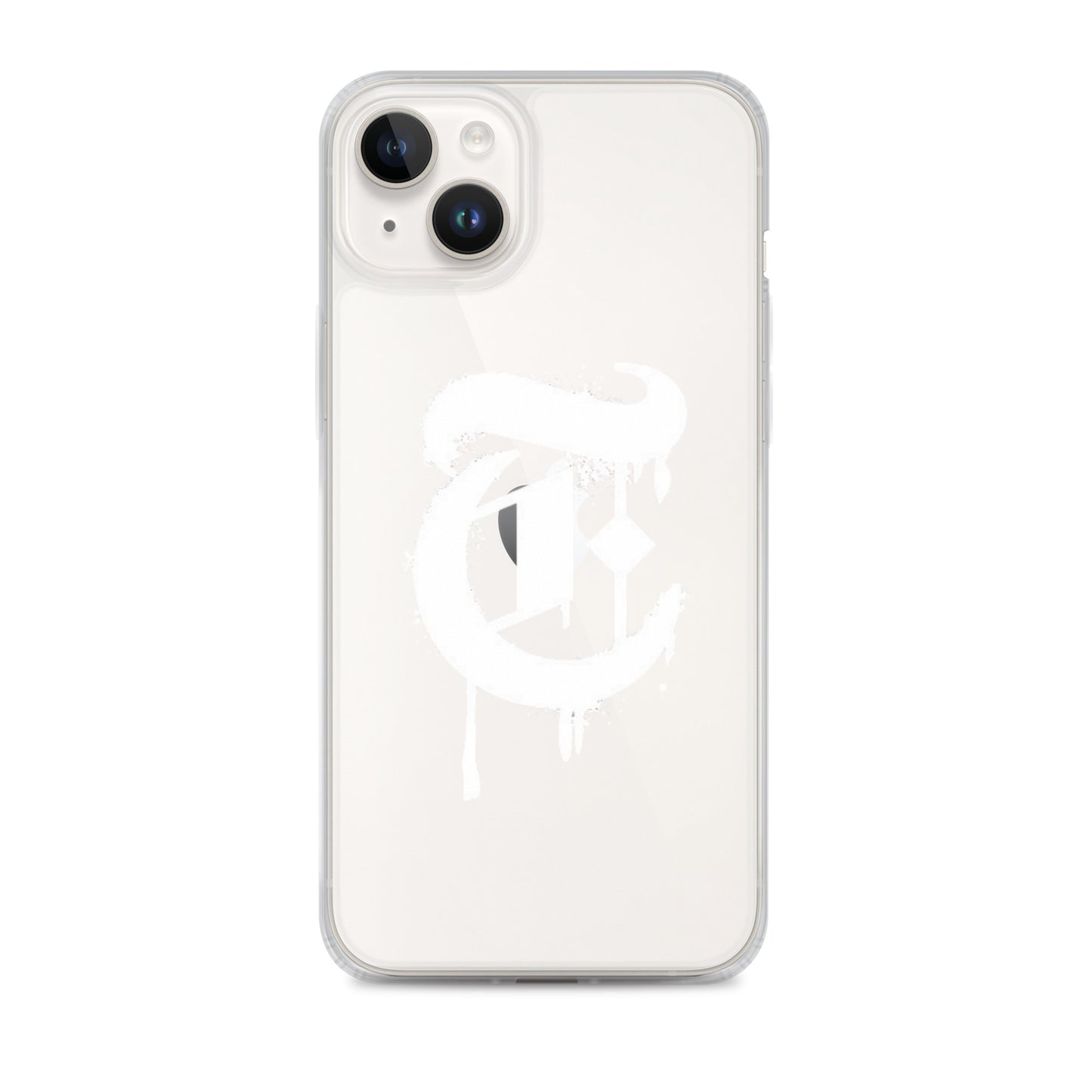 Drippy T Logo Clear Case