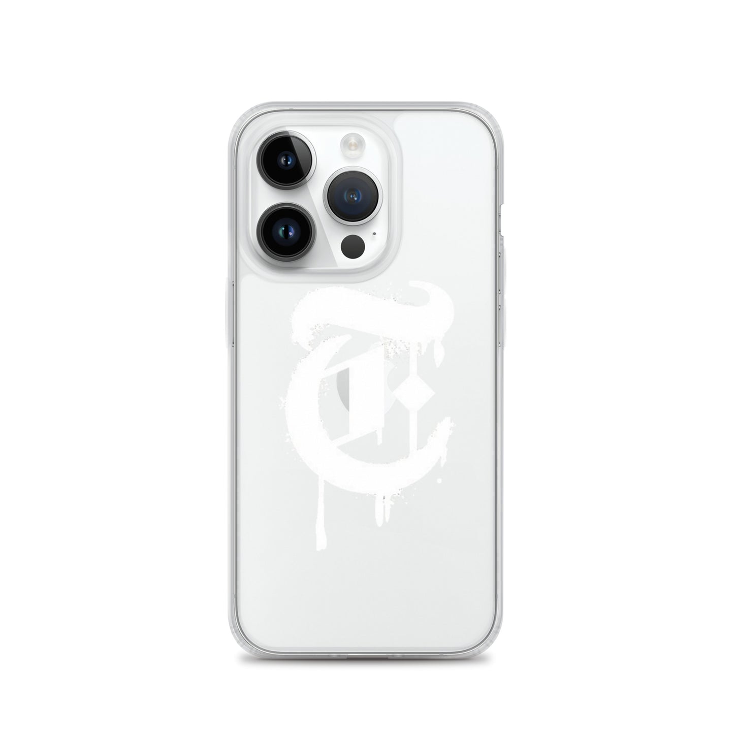 Drippy T Logo Clear Case