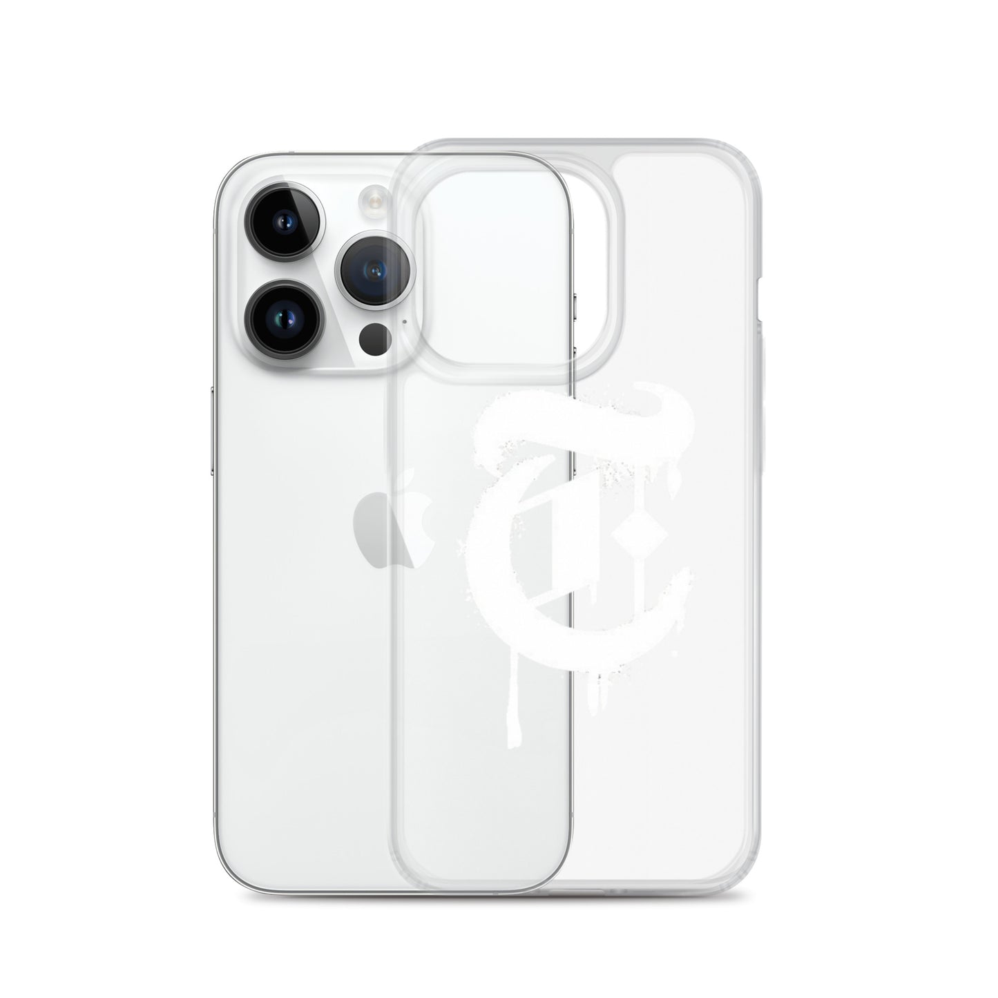Drippy T Logo Clear Case