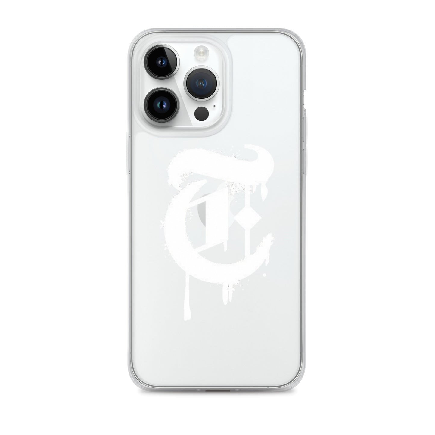 Drippy T Logo Clear Case