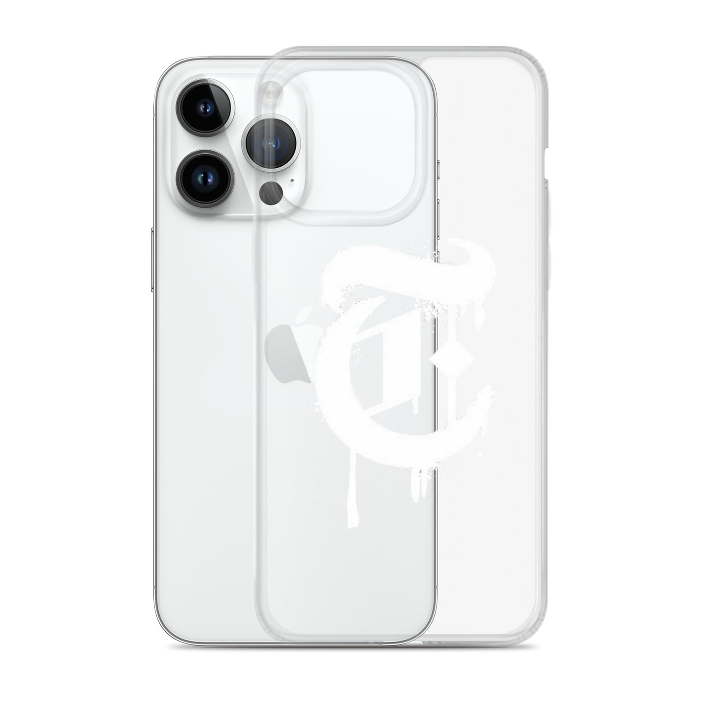 Drippy T Logo Clear Case