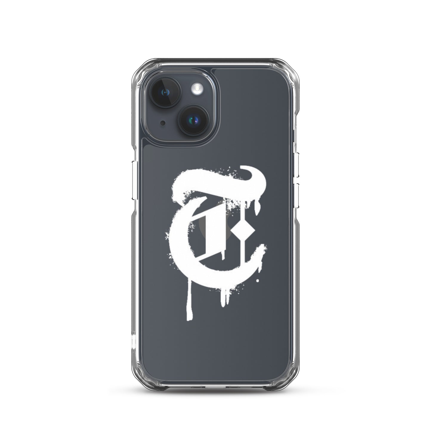 Drippy T Logo Clear Case