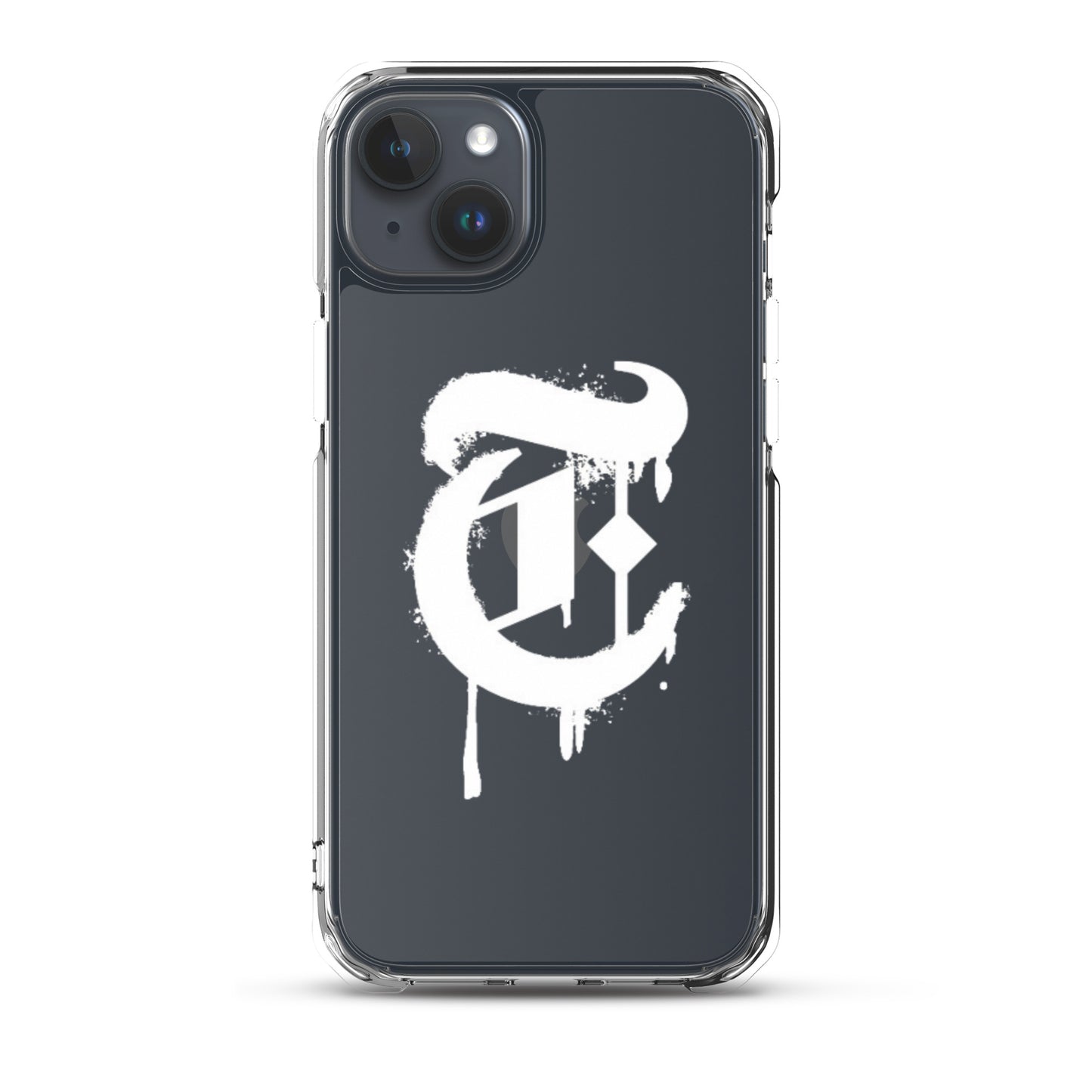 Drippy T Logo Clear Case
