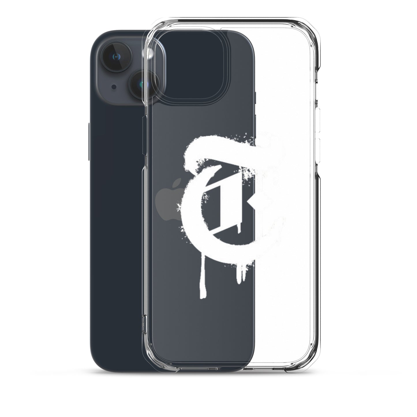 Drippy T Logo Clear Case