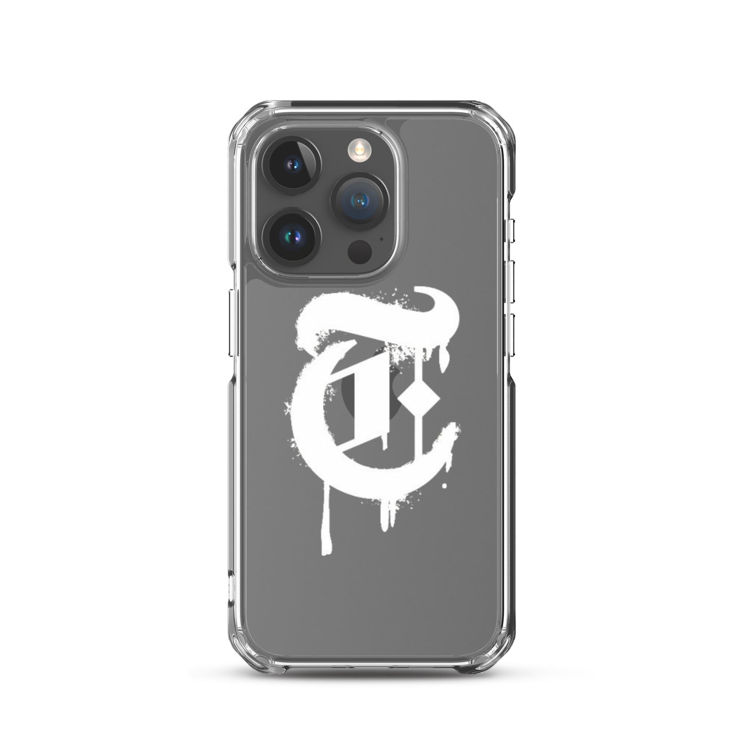 Drippy T Logo Clear Case