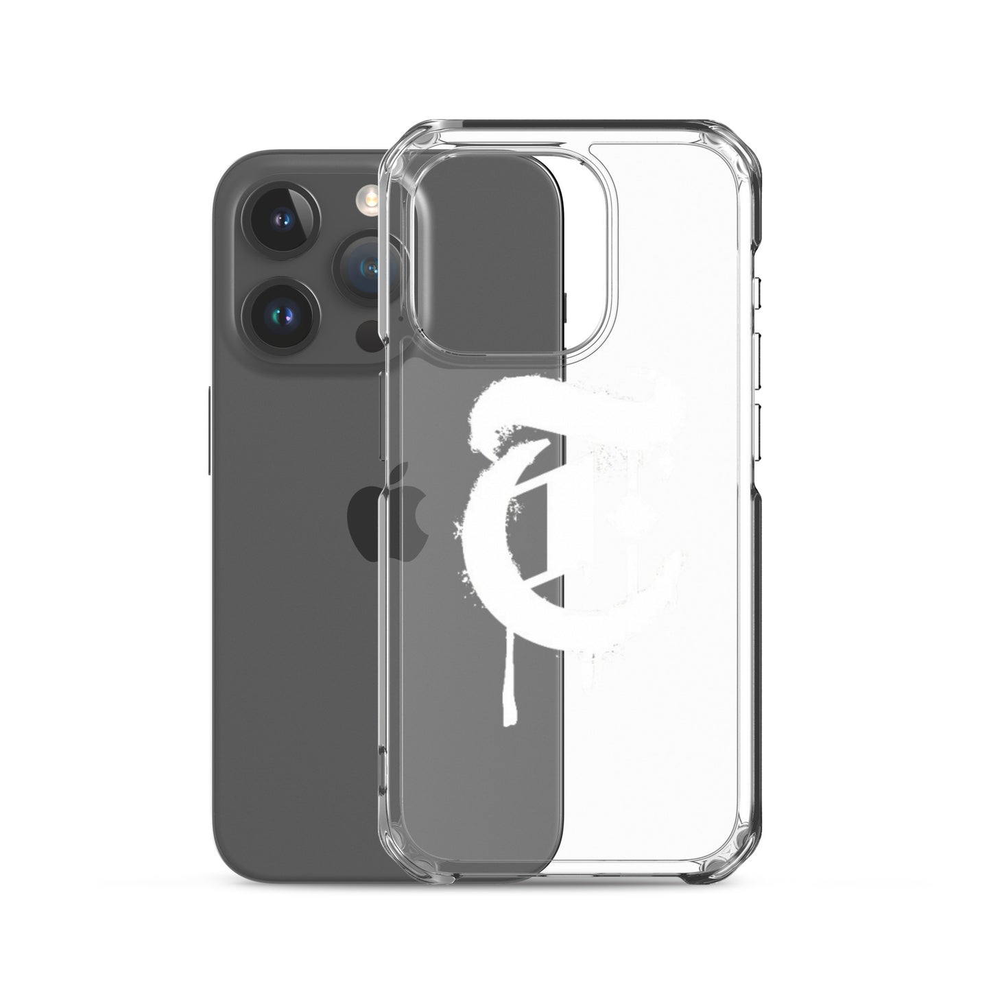 Drippy T Logo Clear Case