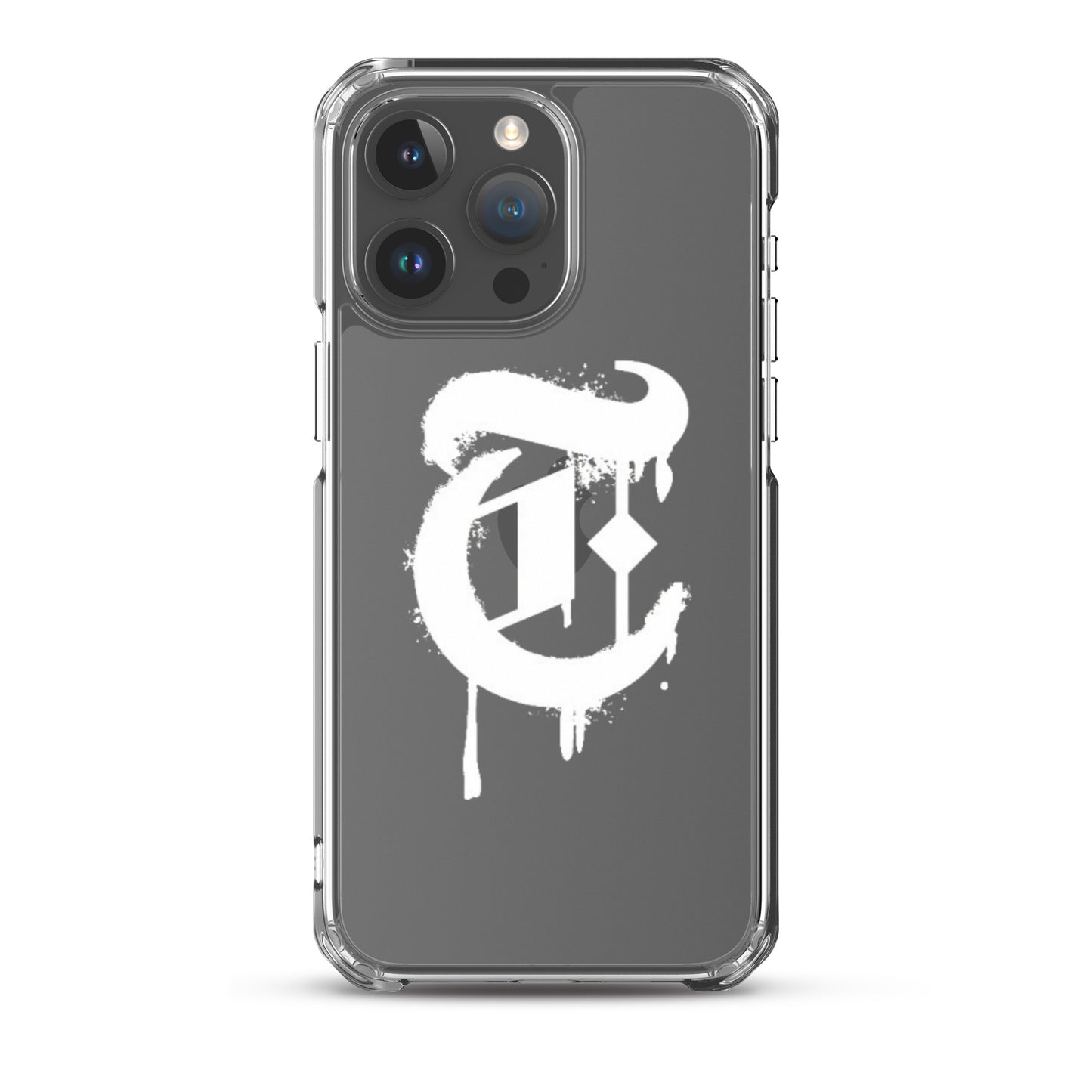 Drippy T Logo Clear Case