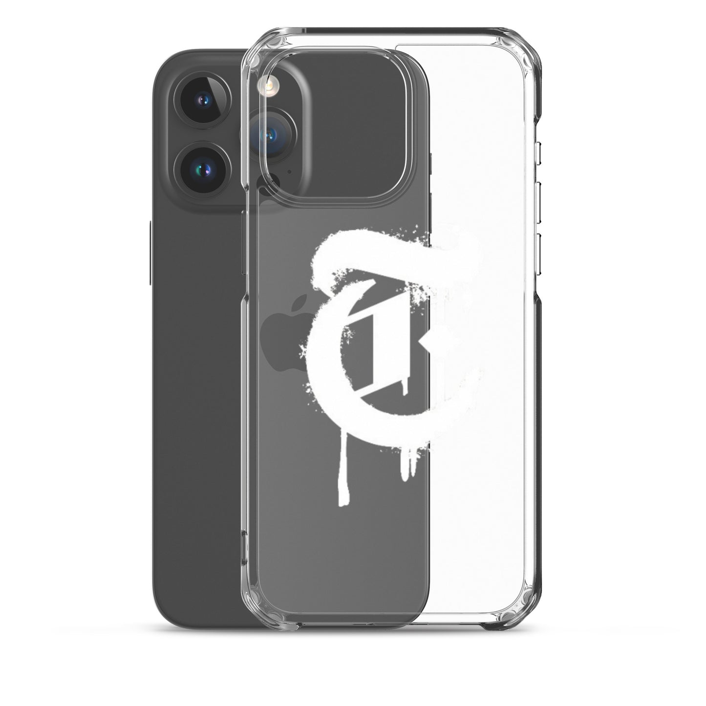 Drippy T Logo Clear Case