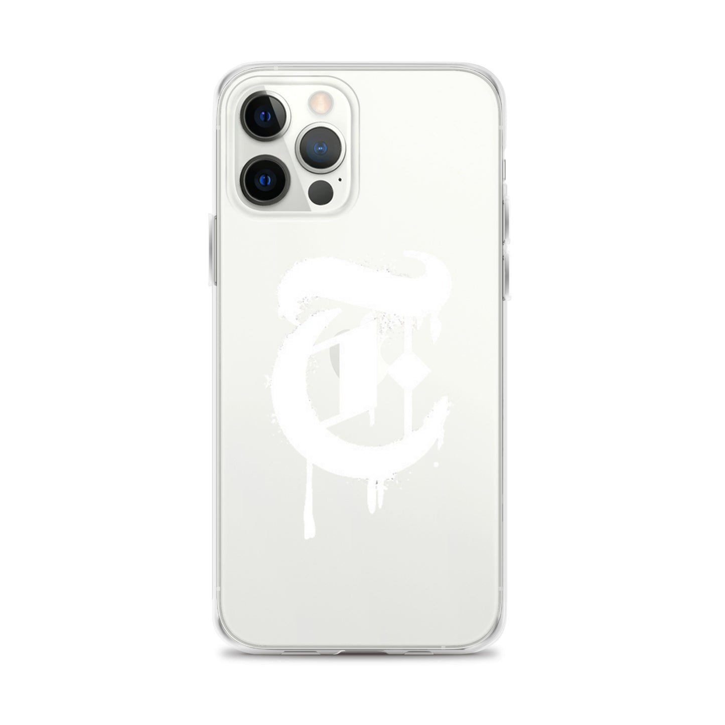 Drippy T Logo Clear Case